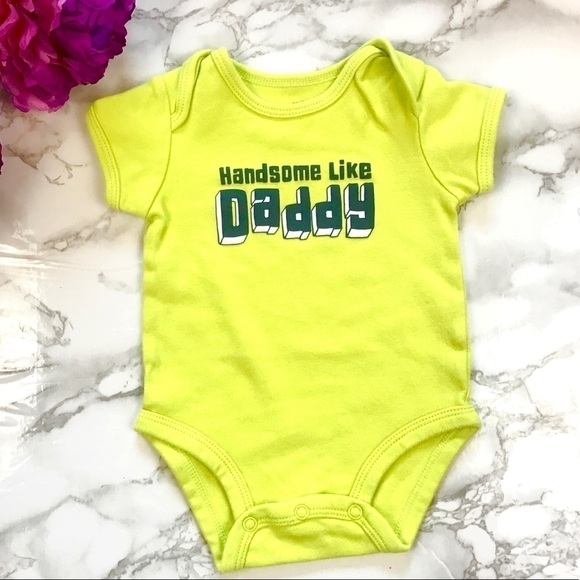 CARTER'S Handsome Like Daddy Onesie - Picture 1 of 4